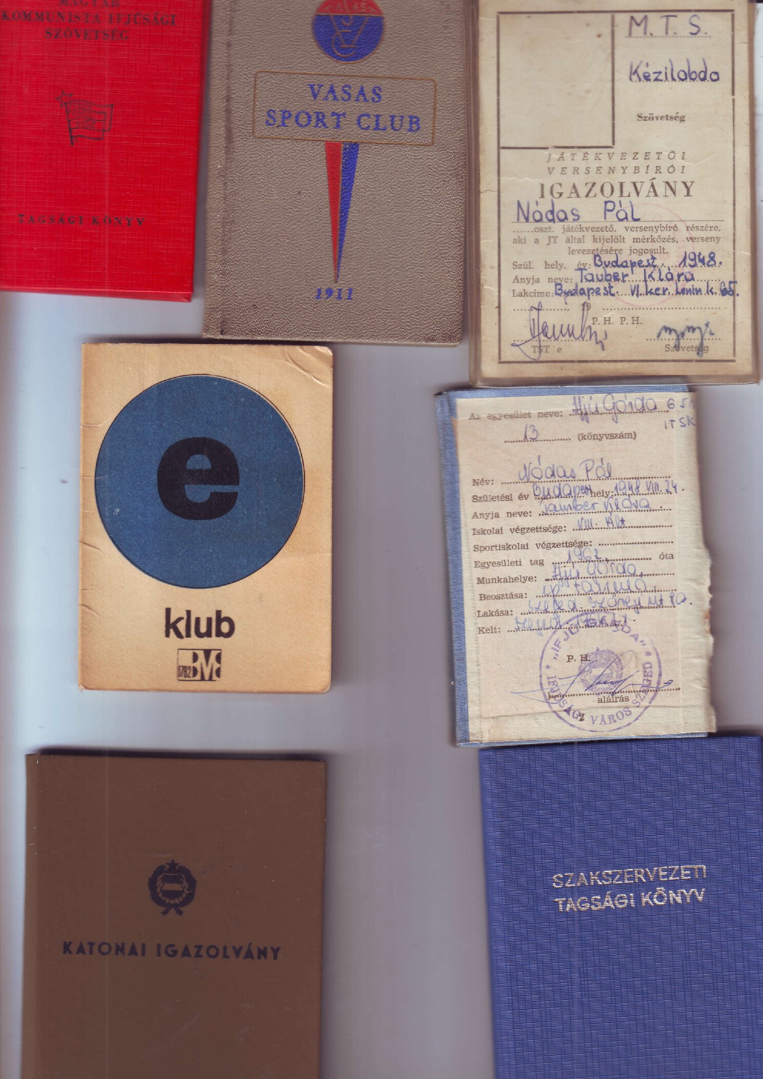 1960 1980 es evek. Igazolvanyok borító
