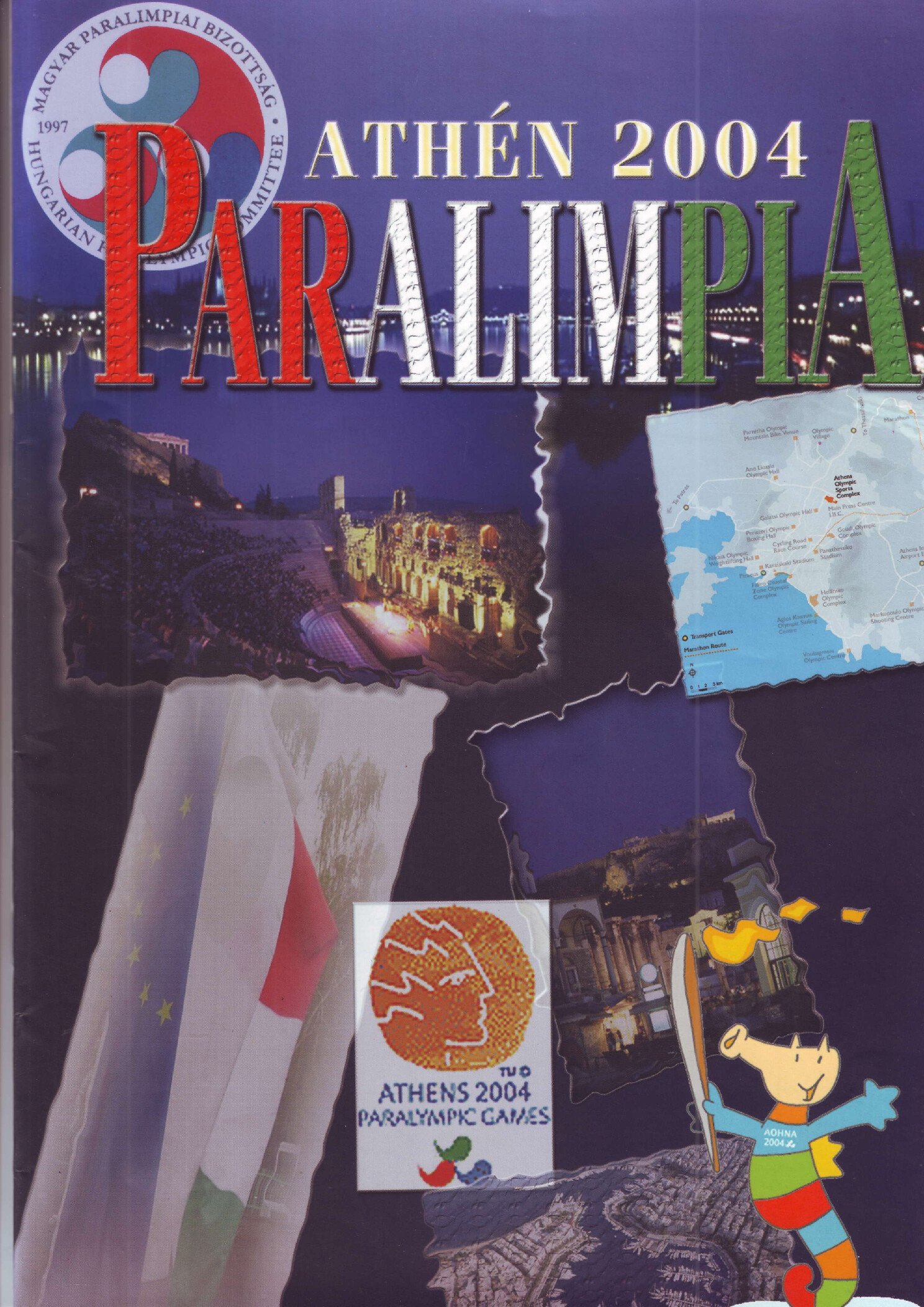 2004 Mindenki mindenkiert Paralimpiai magazin Athen borító
