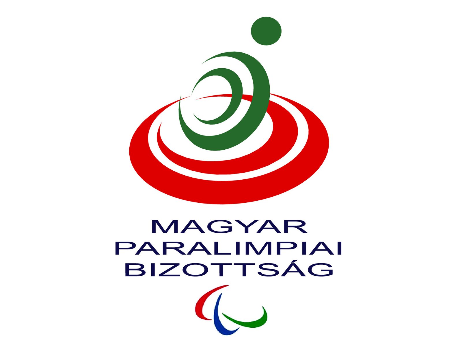 2006. Magyar Paralimpiai Bizottsag masodik logoja. Tervezte Berki Erzsebet borító