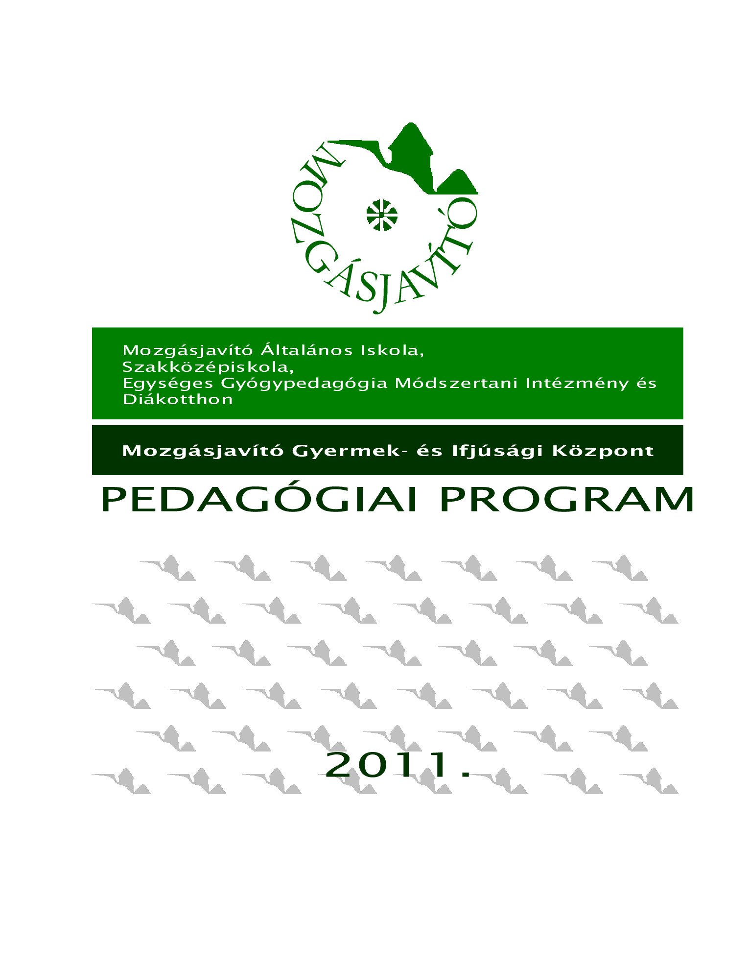 2011. Pedagogiai Program borító