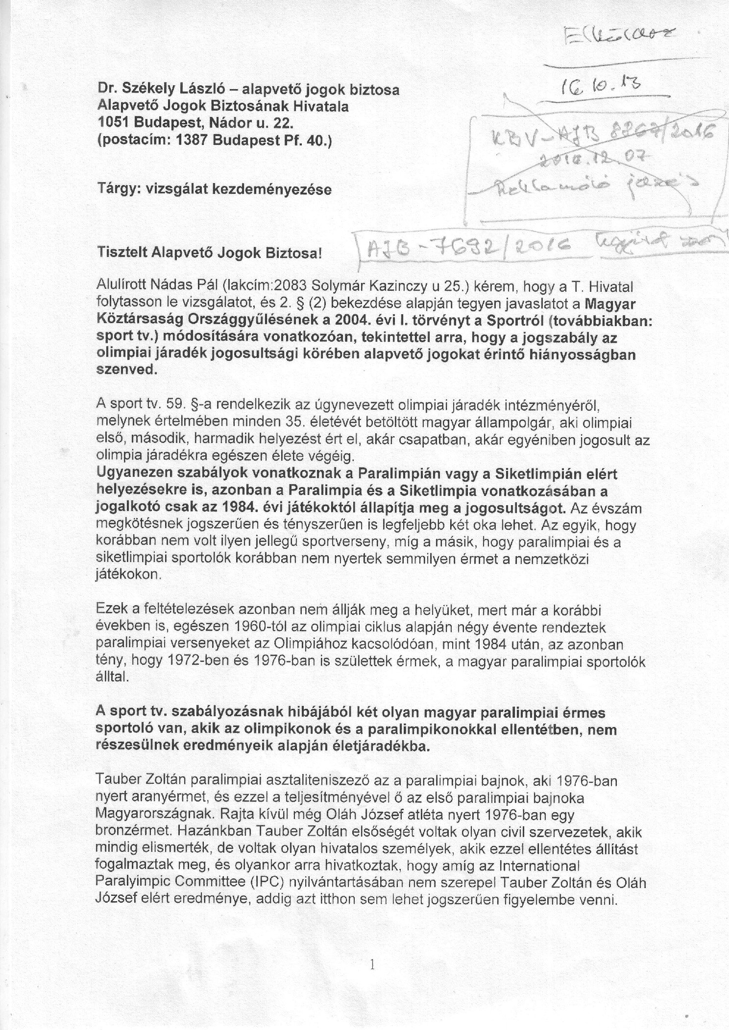 2016. 10. 13. Alapveto jogok biztosa reszere borító